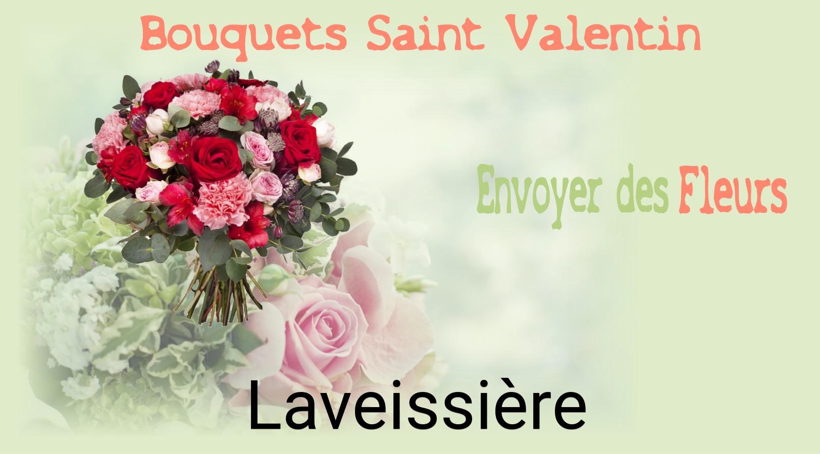 Roses de Saint-Valentin livrées à Laveissière